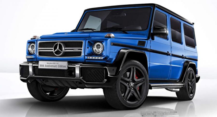  Mercedes-AMG G63 50th Anniversary Edition 2017 года  (фото 2 из 12)